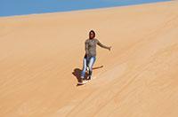 Ski sur les dunes